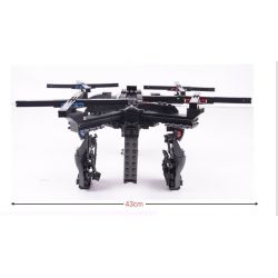 WOMA C0536 0536 Xếp hình kiểu  SWAT SPECIAL FORCE SWAT Carrier Trực Thăng Vận Tải Cẩu ô Tô đặc Nhiệm 784 khối