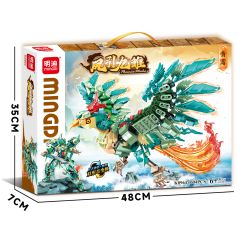 MINGDI LEIBAO K0964 0964 FENG YIN JIU CHU QINGLUAN MECHA bộ đồ chơi xếp lắp ráp ghép mô hình 604 khối