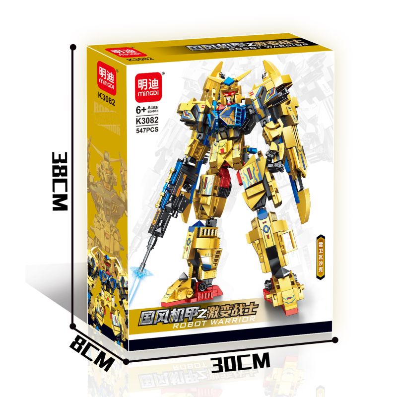 MINGDI LEIBAO K3082 3082 CHIẾN BINH TĂNG CƯỜNG THEO PHONG CÁCH TRUNG QUỐC SNOW VASAK bộ đồ chơi xếp lắp ráp ghép mô hình 547 khối