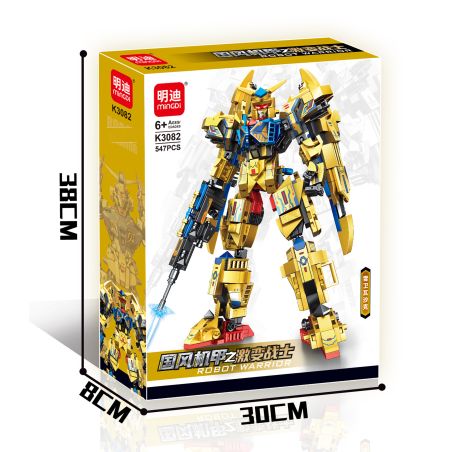 MINGDI LEIBAO K3082 3082 CHIẾN BINH TĂNG CƯỜNG THEO PHONG CÁCH TRUNG QUỐC SNOW VASAK bộ đồ chơi xếp lắp ráp ghép mô hình 547 khối