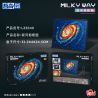 ZHEGAO LZ8340 8340 BỨC TRANH KHUNG ẢNH THIÊN HÀ bộ đồ chơi xếp lắp ráp ghép mô hình Art MILKY WAY 2438 khối