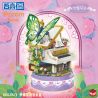 ZHEGAO 661047 HỘP NHẠC PIANO BUTTERFLY DREAM bộ đồ chơi xếp lắp ráp ghép mô hình DREAM MELODY 950 khối