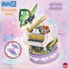ZHEGAO 661047 HỘP NHẠC PIANO BUTTERFLY DREAM bộ đồ chơi xếp lắp ráp ghép mô hình DREAM MELODY 950 khối