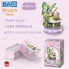ZHEGAO 661047 HỘP NHẠC PIANO BUTTERFLY DREAM bộ đồ chơi xếp lắp ráp ghép mô hình DREAM MELODY 950 khối