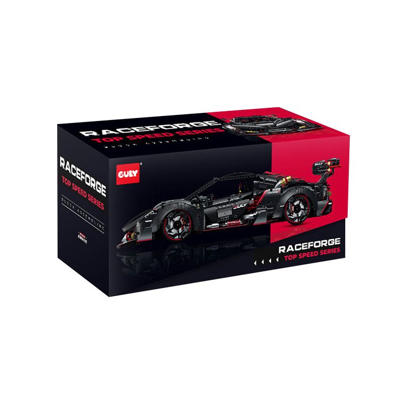 GULY 10639 SUPERCAR POISON 1 8 tỷ lệ 1:8 bộ đồ chơi xếp lắp ráp ghép mô hình Technic Kỹ Thuật Công Nghệ Cao Mô Hình Phương Tiện 3809 khối