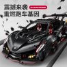 GULY 10639 SUPERCAR POISON 1 8 tỷ lệ 1:8 bộ đồ chơi xếp lắp ráp ghép mô hình Technic Kỹ Thuật Công Nghệ Cao Mô Hình Phương Tiện 3809 khối