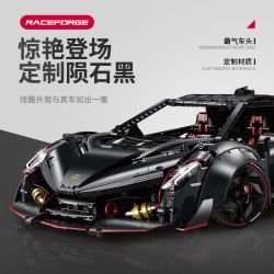 GULY 10639 SUPERCAR POISON 1 8 tỷ lệ 1:8 bộ đồ chơi xếp lắp ráp ghép mô hình Technic Kỹ Thuật Công Nghệ Cao Mô Hình Phương Tiện 3809 khối