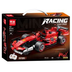 MINGDI LEIBAO 8723 XE ĐUA ĐIỀU KHIỂN TỪ XA MÀU ĐỎ bộ đồ chơi xếp lắp ráp ghép mô hình Technic Kỹ Thuật Công Nghệ Cao Mô Hình Phương Tiện 315 khối