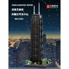 WANGE LIGAO DR.LUCK 5250 TÒA NHÀ TRUNG TÂM JOHN HANCOCK CHICAGO bộ đồ chơi xếp lắp ráp ghép mô hình Creator JOHN HANCOCK CENTER Sáng Tạo 1284 khối