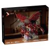 XBERT 66122 DUNGEONS AND DRAGONS RỒNG ĐỎ bộ đồ chơi xếp lắp ráp ghép mô hình MONSTER FANTASY WORLD DUNGEONS & DRAGONS 1856 khối