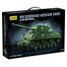 12GO 97010 M4 SHERMAN MEDIUM TANK tỷ lệ 1:28 bộ đồ chơi xếp lắp ráp ghép mô hình Military Army Quân Sự Bộ Đội 1682 khối