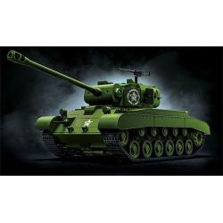 12GO 97011 M26 PERS BREATH BỂ NẶNG tỷ lệ 1:28 bộ đồ chơi xếp lắp ráp ghép mô hình Military Army M26 PERSHING Quân Sự Bộ Đội 1703 khối