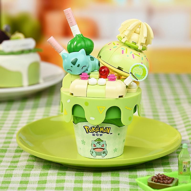 KEEPPLEY K20257 20257 POKÉMON CONE HÌNH NÓN HẠT ẾCH TUYỆT VỜI bộ đồ chơi xếp lắp ráp ghép mô hình Movie & Game Phim Và Trò Chơi 96 khối