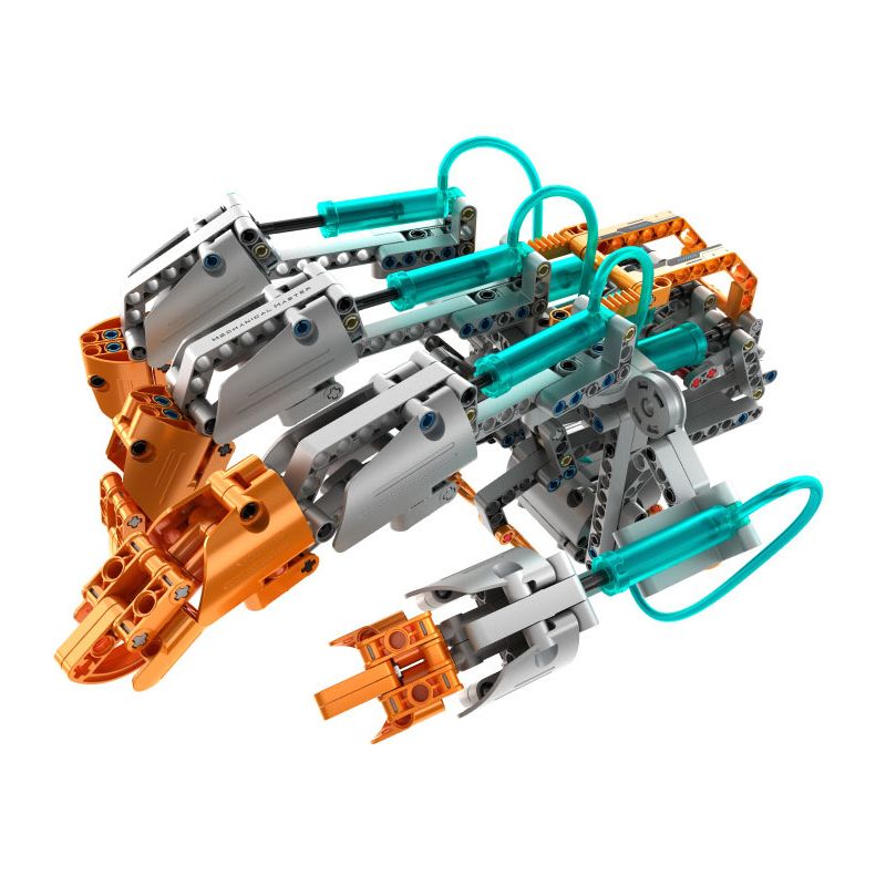 IM.MASTER QIHUI 6842 6843 BẬC THẦY MÁY MÓC GĂNG TAY NANO-HYDRAULIC bộ đồ chơi xếp lắp ráp ghép mô hình Technic Kỹ Thuật Công Nghệ Cao Mô Hình Phương Tiện 580 khối