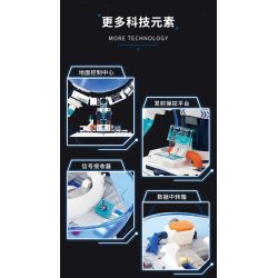 WEKKI 506509 LÊN KẾ HOẠCH ĐÓNG VAI CHÍNH bộ đồ chơi xếp lắp ráp ghép mô hình