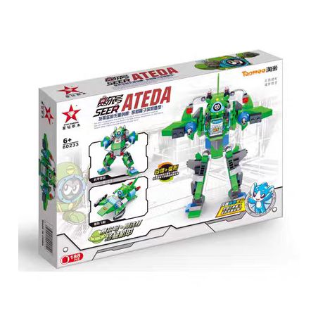 STAR DIAMOND 80233 SAIL MỘT MECHA TIEDA ULTIMATE bộ đồ chơi xếp lắp ráp ghép mô hình Movie & Game SEER Phim Và Trò Chơi 188 khối
