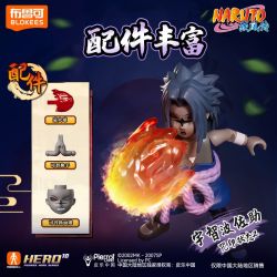 BLOKEES 71064 NARUTO STARS EDITION GV-03 NINJA HEART bộ đồ chơi xếp lắp ráp ghép mô hình Movie & Game Phim Và Trò Chơi