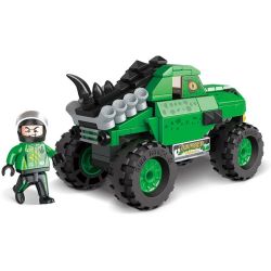 GUDI 10706A 10706B 10706C 10706D MONSTER OFF-ROAD XE 4 MÔ HÌNH KHỦNG LONG DRAGON HOUND MAD SHARK ĐỊA bộ đồ chơi xếp lắp ráp ghép mô hình City OFF-ROAD VEHICLE Thành Phố 736 khối