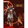IBLOCK IB1061 1061 HỒ SƠ VỀ ÁO GIÁP CỦA CÁC VỊ THẦN NEZHA RED FLAME LOTUS SHOWING ARMOR bộ đồ chơi xếp lắp ráp ghép mô hình