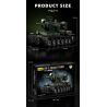 12GO 98003 BỂ NẶNG KV-2 bộ đồ chơi xếp lắp ráp ghép mô hình Military Army KV-2 HEAVY TANK Quân Sự Bộ Đội 2235 khối