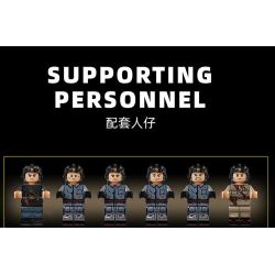 12GO 98003 BỂ NẶNG KV-2 bộ đồ chơi xếp lắp ráp ghép mô hình Military Army KV-2 HEAVY TANK Quân Sự Bộ Đội 2235 khối