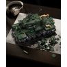 12GO 98003 BỂ NẶNG KV-2 bộ đồ chơi xếp lắp ráp ghép mô hình Military Army KV-2 HEAVY TANK Quân Sự Bộ Đội 2235 khối