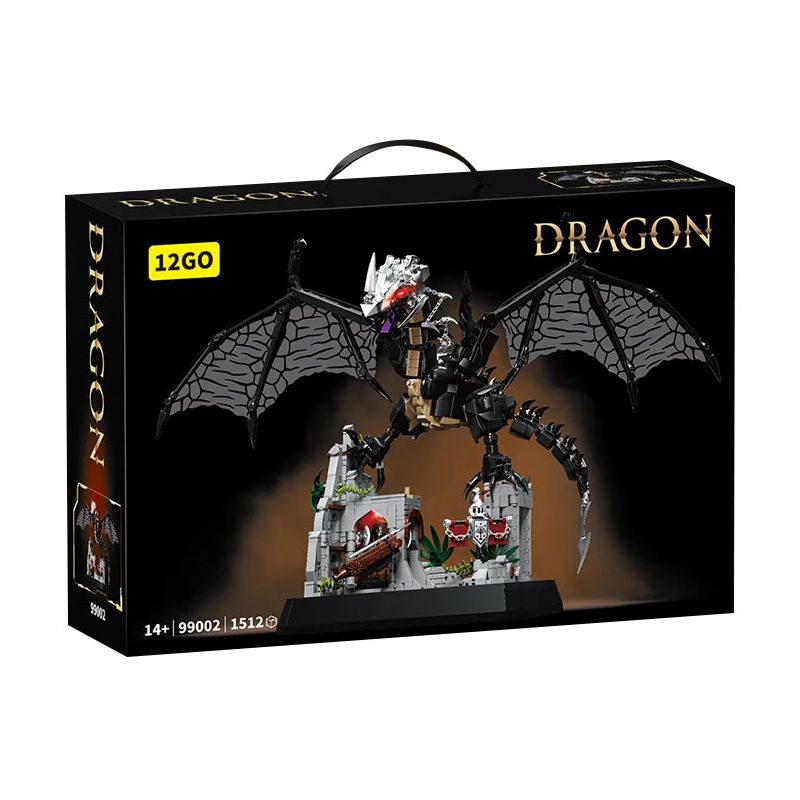 12GO 99001 99002 99003 99005 RỒNG BAY bộ đồ chơi xếp lắp ráp ghép mô hình DRAGON