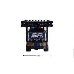 WOMA C0523 0523 Xếp hình kiểu  SWAT SPECIAL FORCE SWAT 3 In 1 Boom Car Xe Rà Phá Bom Mìn Của đặc Nhiệm 284 khối