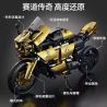 XINGYA EXCELLENT PRODUCTS 88804 PHIÊN BẢN ĐƯỜNG ĐUA CỦA BLACK GOLD BMW MOTORCYCLE tỷ lệ 1:10 bộ đồ chơi xếp lắp ráp ghép mô hình Technic Kỹ Thuật Công Nghệ Cao Mô Hình Phương Tiện