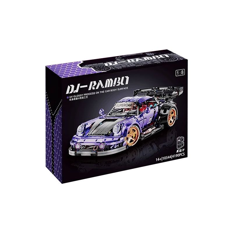 SHARP MODEL JIMULIANG PRODUCT 10544 PORSCHE THAY ĐỔI bộ đồ chơi xếp lắp ráp ghép mô hình Technic Kỹ Thuật Công Nghệ Cao Mô Hình Phương Tiện 4190 khối
