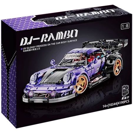 SHARP MODEL JIMULIANG PRODUCT 10544 PORSCHE THAY ĐỔI bộ đồ chơi xếp lắp ráp ghép mô hình Technic Kỹ Thuật Công Nghệ Cao Mô Hình Phương Tiện 4190 khối