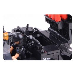 WOMA C0526 0526 Xếp hình kiểu  SWAT SPECIAL FORCE Swat Car Ô Tô Lính đặc Nhiệm 306 khối