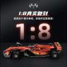 88F1A 88F1B CÔNG THỨC F1 RACING 8 tỷ lệ 1:8 bộ đồ chơi xếp lắp ráp ghép mô hình Technic F1-FORMULA CAR Kỹ Thuật Công Nghệ Cao Mô Hình Phương Tiện 2361 khối
