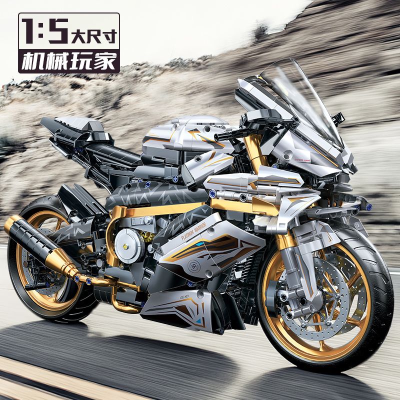 XINGYA EXCELLENT PRODUCTS 88817 ĐẦU MÁY BMW BẠCH KIM tỷ lệ 1:5 bộ đồ chơi xếp lắp ráp ghép mô hình Technic Kỹ Thuật Công Nghệ Cao Mô Hình Phương Tiện