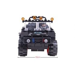 WOMA C0526 0526 Xếp hình kiểu  SWAT SPECIAL FORCE Swat Car Ô Tô Lính đặc Nhiệm 306 khối