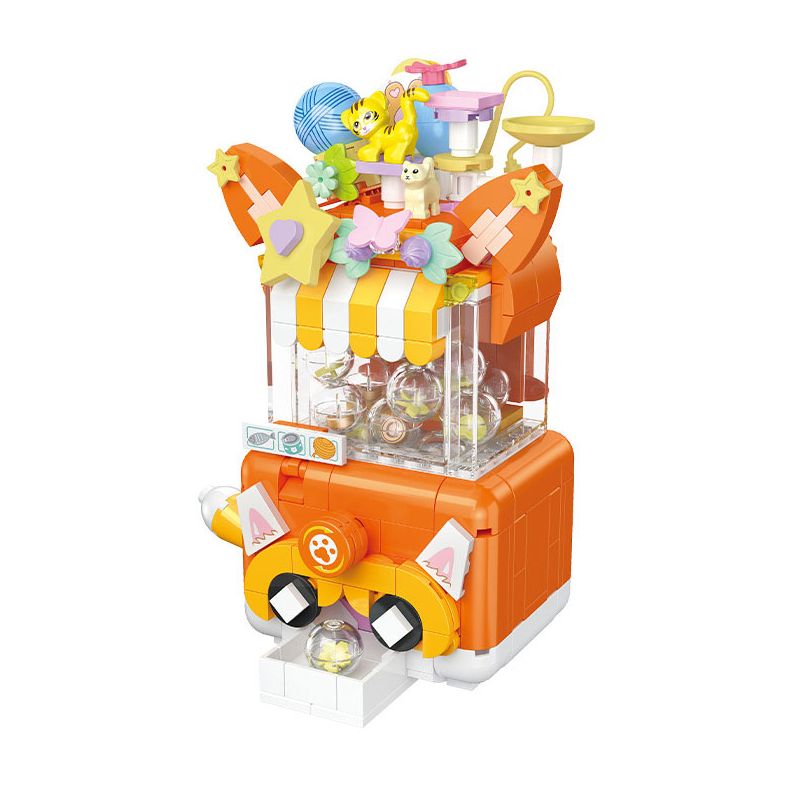 JIESTAR 58283 TỰ LÀM MÁY GAG CAT bộ đồ chơi xếp lắp ráp ghép mô hình SUPER DEFORMED 462 khối