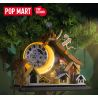 POP MART P10009 10009 ZSIGA FOREST WALK HUT (NGÔI NHÀ TRÊN CÂY MẶT TRĂNG HÀNH TINH BỊ MẤT) bộ đồ chơi xếp lắp ráp ghép mô hình WALKING INTO THE FOREST 1548 khối