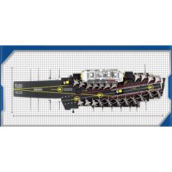 WOMA C0155 0155 non  USS LIÊU NINH bộ đồ chơi xếp lắp ráp ghép mô hình Military Army Quân Sự Bộ Đội 1904 khối