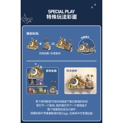 POP MART P10010 10010 ZSIGA FOREST WALK GENTLE BEHEMOTH bộ đồ chơi xếp lắp ráp ghép mô hình WALKING INTO THE FOREST 700 khối