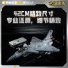 KEEPPLEY 23030 VŨ KHÍ HẠNG NẶNG CỦA MỘT SỨC MẠNH LỚN MÁY BAY CHIẾN ĐẤU J-10C 1:40 bộ đồ chơi xếp lắp ráp ghép mô hình Military Army Quân Sự Bộ Đội 820 khối
