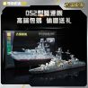 KEEPPLEY 23031 VŨ KHÍ HẠNG NẶNG CỦA MỘT SỨC MẠNH LỚN TYPE 052 KẺ HỦY DIỆT 1 207 tỷ lệ 1:207 bộ đồ chơi xếp lắp ráp ghép mô hình Military Army TYPE 052 DESTRDYER Quân Sự Bộ Đội 1062 khối