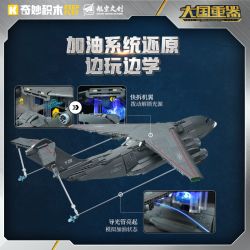 KEEPPLEY 23034 CÁC THIẾT BỊ NẶNG CỦA ĐIỆN CHÍNH MÁY BAY VẬN TẢI CHUYỂN DẦU-20 1:90 tỷ lệ 1:90 bộ đồ chơi xếp lắp ráp ghép mô hình Military Army YY-20 Quân Sự Bộ Đội 1247 khối