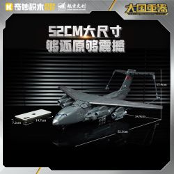 KEEPPLEY 23034 CÁC THIẾT BỊ NẶNG CỦA ĐIỆN CHÍNH MÁY BAY VẬN TẢI CHUYỂN DẦU-20 1:90 tỷ lệ 1:90 bộ đồ chơi xếp lắp ráp ghép mô hình Military Army YY-20 Quân Sự Bộ Đội 1247 khối