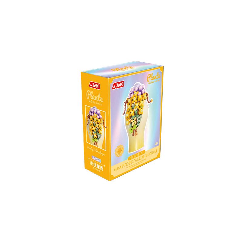 JAKI DK006 CÂY CHẬU MỌNG NƯỚC LIUJIN MẬT ONG bộ đồ chơi xếp lắp ráp ghép mô hình Creator Sáng Tạo