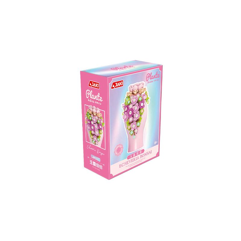 JAKI DK007 CÂY CHẬU MỌNG NƯỚC YULU FEIFEI bộ đồ chơi xếp lắp ráp ghép mô hình Creator Sáng Tạo