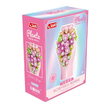 JAKI DK007 CÂY CHẬU MỌNG NƯỚC YULU FEIFEI bộ đồ chơi xếp lắp ráp ghép mô hình Creator Sáng Tạo