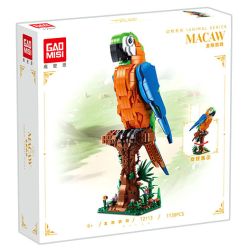 GAOMISI T2113 2113 MACAW bộ đồ chơi xếp lắp ráp ghép mô hình 1138 khối