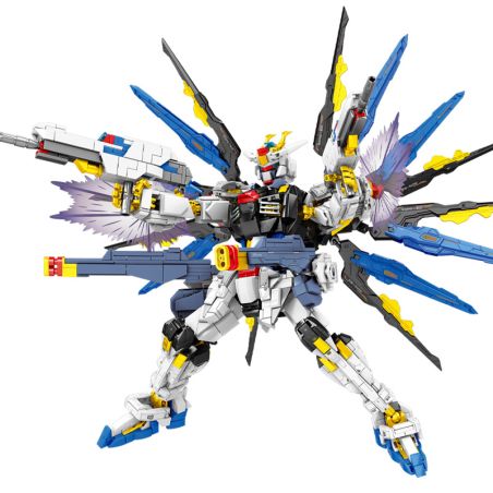 LE YI 9229 MECHA MIỄN PHÍ bộ đồ chơi xếp lắp ráp ghép mô hình Movie & Game Phim Và Trò Chơi 2038 khối