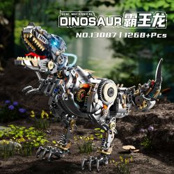 BEAUTY AND 13087 TYRANNOSAURUS bộ đồ chơi xếp lắp ráp ghép mô hình SEMI MECHANICAL DINOSAUR 1268 khối