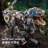 BEAUTY AND 13087 TYRANNOSAURUS bộ đồ chơi xếp lắp ráp ghép mô hình SEMI MECHANICAL DINOSAUR 1268 khối